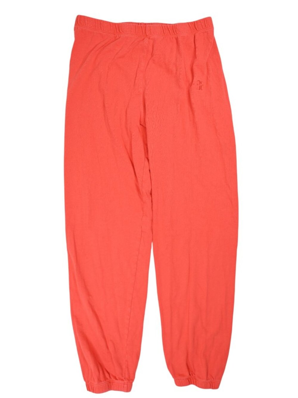 ETERNE Boyfriend Lightweight French Terry Pocket Sweatpant in Poppy